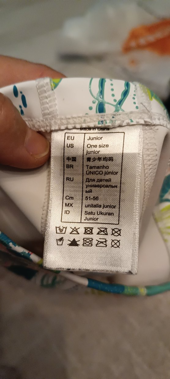 Renkli Desenli Çocuk silikon bone - Görsel 4