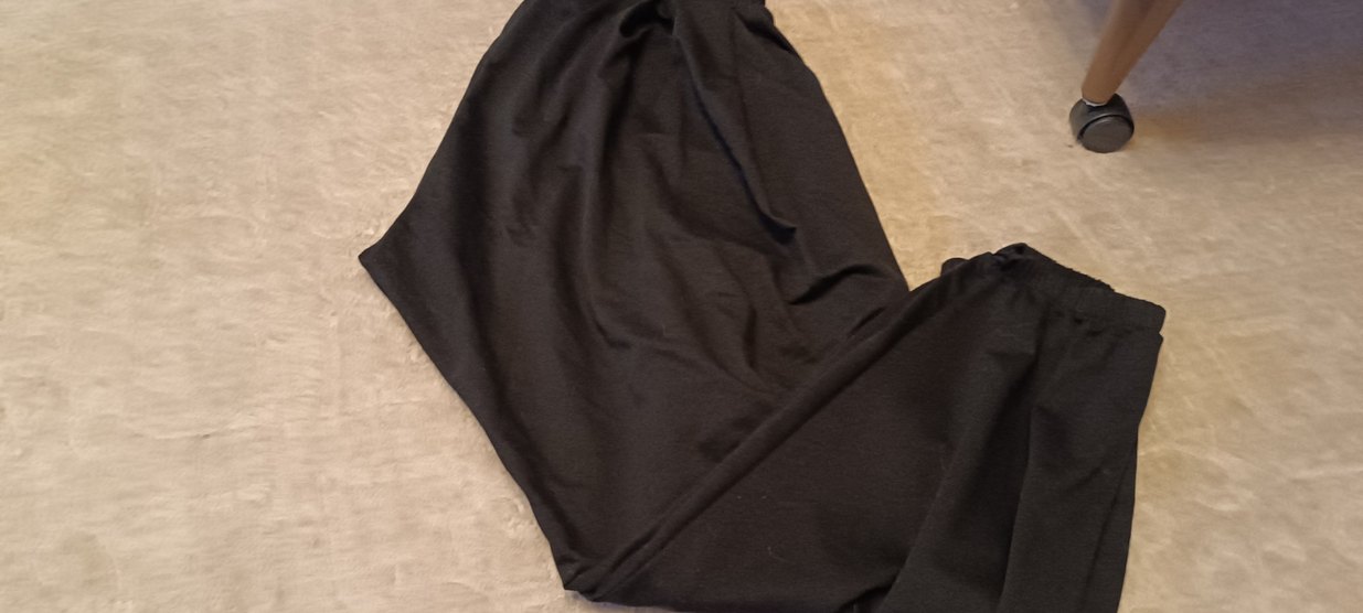 Siyah erkek şalvar eşofman - Görsel 3