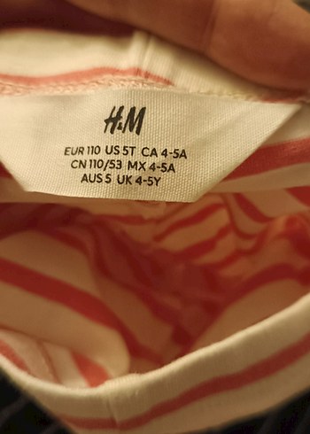 Kız Çocuk Bej Çizgili Pamuklu Tayt - Görsel 6