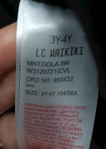 Erkek Çocuk Siyah Fermuarlı şişme mont - Görsel 3