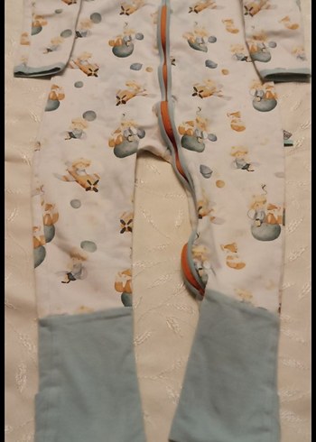 Mavi Fermuarlı uyku tulumu Tulum 2 adet - Görsel 5