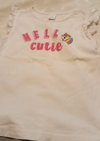 Simli Baskılı Gri Kız Tayt - Görsel 3