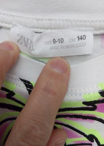 Beyaz Baskılı Erkek Çocuk Tişört - Görsel 3