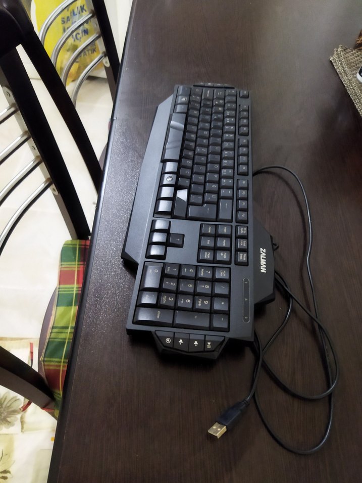 Siyah Kablolu Zalman Klavye - Görsel 3