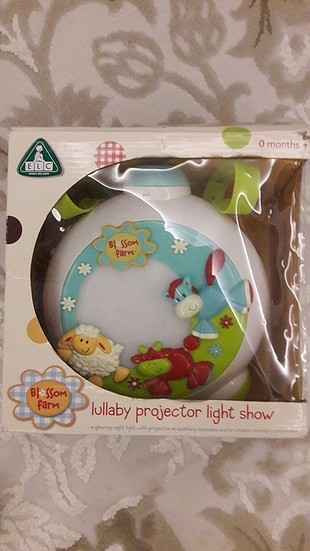 Sıfır kutusunda elc blossom farm müzikli dönen projektör 