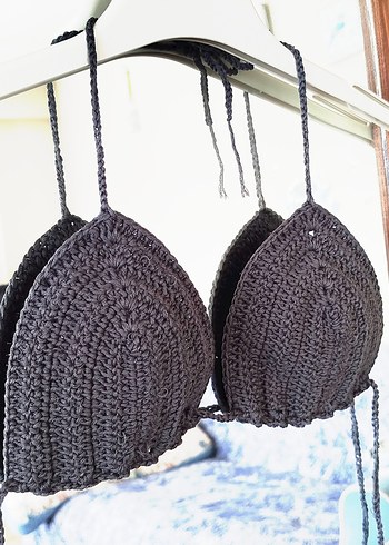 Sheinside Bohem Kısa Gri Örgü