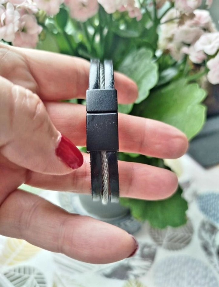 Renkli Detaylı Bohem Erkek Deri Bileklik - Görsel 3