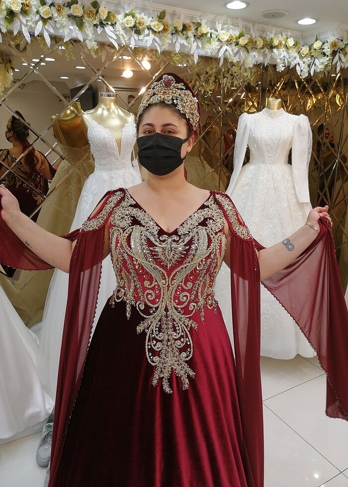 Kına elbisesi bindallı - Görsel 2