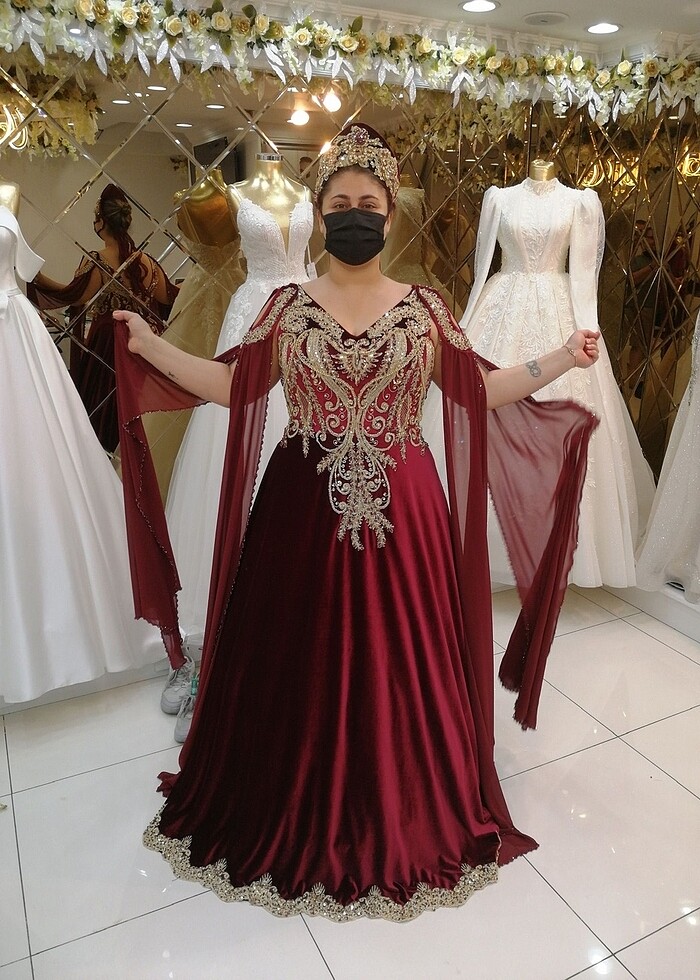 Kına elbisesi bindallı - Görsel 4