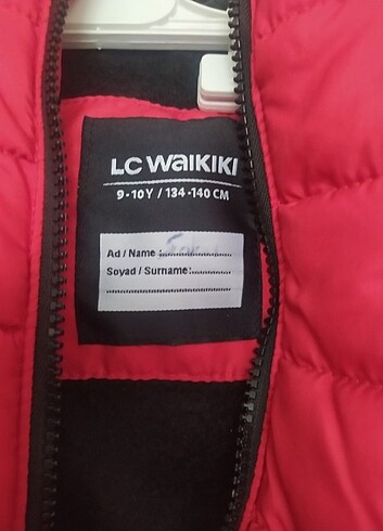 10 Yaş Beden Lcw mont