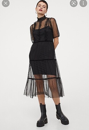 H&M tül elbise