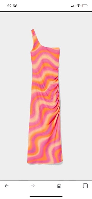 m Beden Bershka elbise