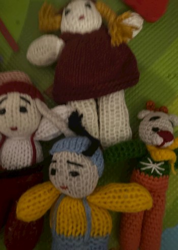 Renkli Örgü Bebek Oyuncakları - Görsel 6