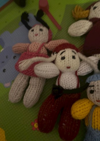 Renkli Örgü Bebek Oyuncakları - Görsel 4