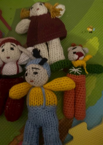 Renkli Örgü Bebek Oyuncakları - Görsel 5