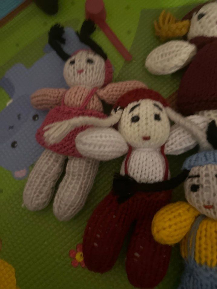 Renkli Örgü Bebek Oyuncakları - Görsel 4