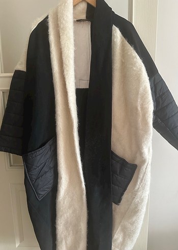 Sokak Stili Uzun yün Kaban - Görsel 2