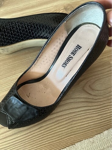 İçi dışı hakiki deri şık ayakkabı - Görsel 7