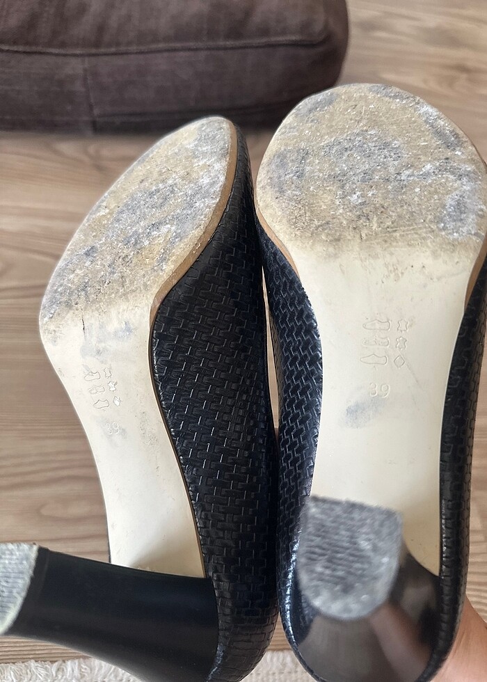 İçi dışı hakiki deri şık ayakkabı - Görsel 4