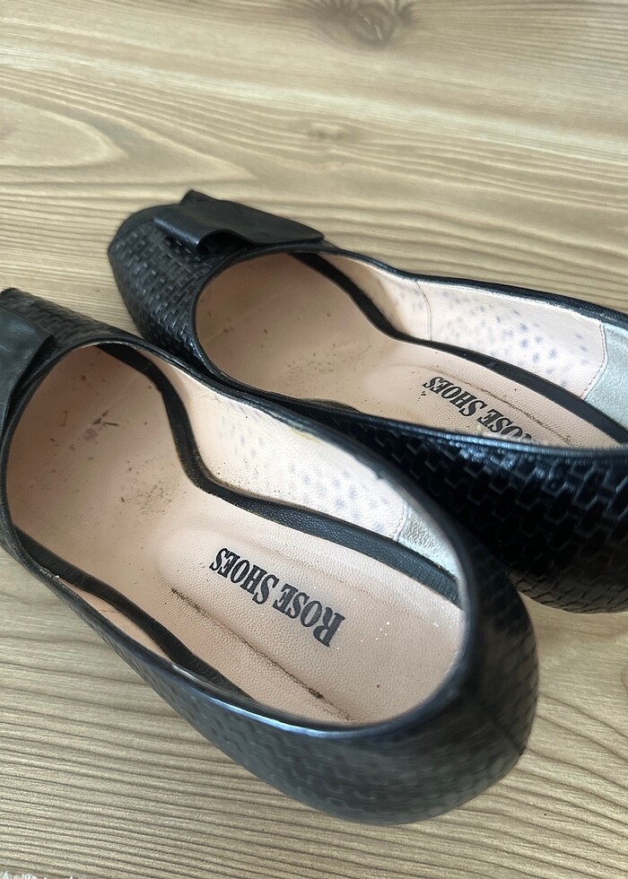 İçi dışı hakiki deri şık ayakkabı - Görsel 5