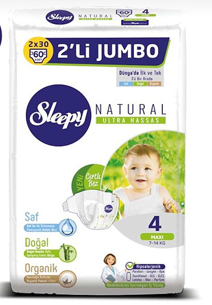 4 numara sleepy 180 adet 