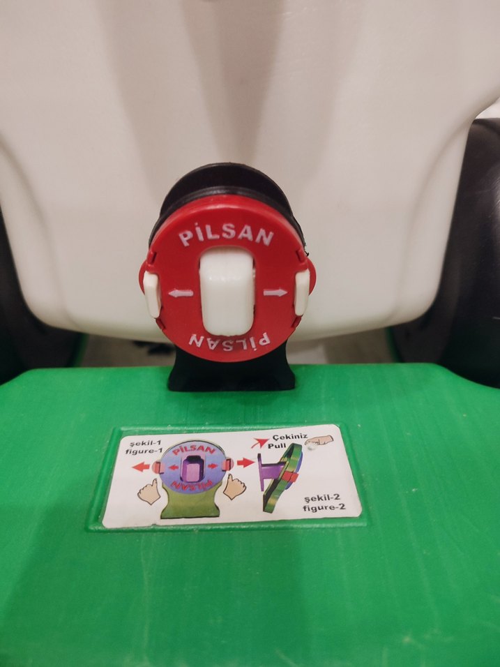 PİLSAN marka Beyaz Sallanan At Oyuncağı - Görsel 4