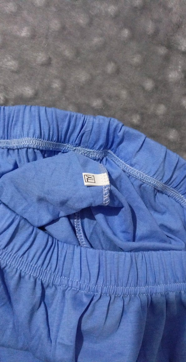 Mavi Erkek Pijama Altı Rahat Kesim - Görsel 3