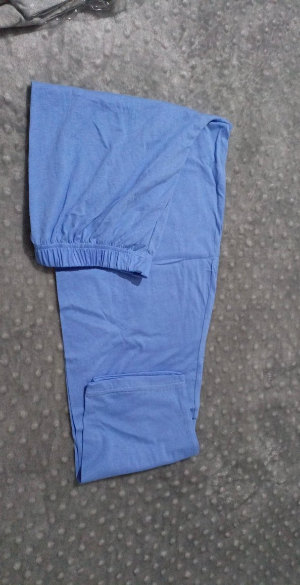 Mavi Erkek Pijama Altı Rahat Kesim - Görsel 2