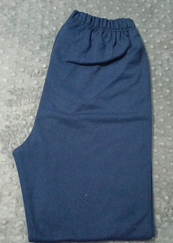 unisex Lacivert Basic pijama altı