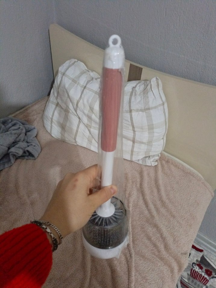 silikon tuvalet fırçası - Görsel 2