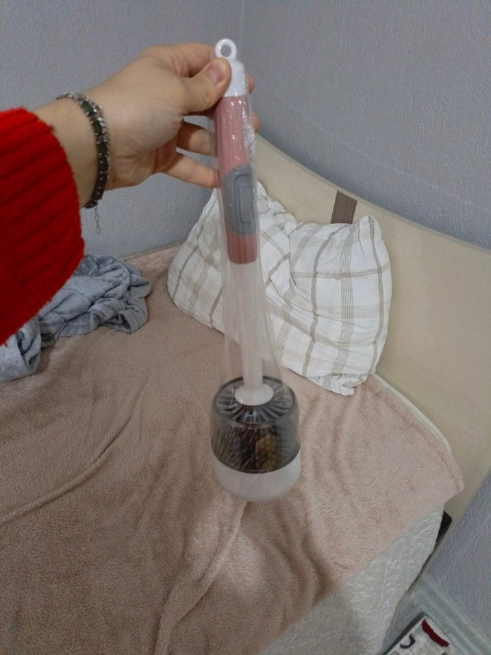 silikon tuvalet fırçası - Görsel 5