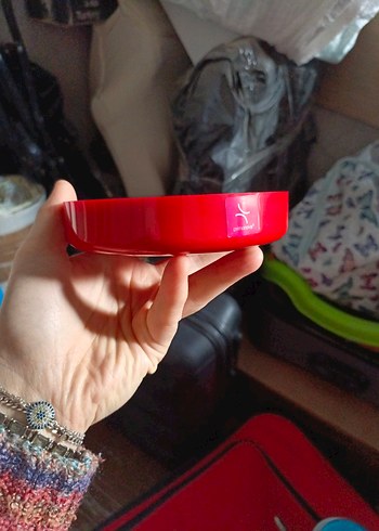 Renkli Kırmızı primanova kati sabunluk - Görsel 2