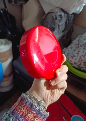 Renkli Kırmızı primanova kati sabunluk - Görsel 3