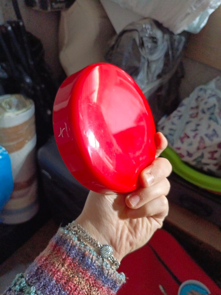 Renkli Kırmızı primanova kati sabunluk - Görsel 3