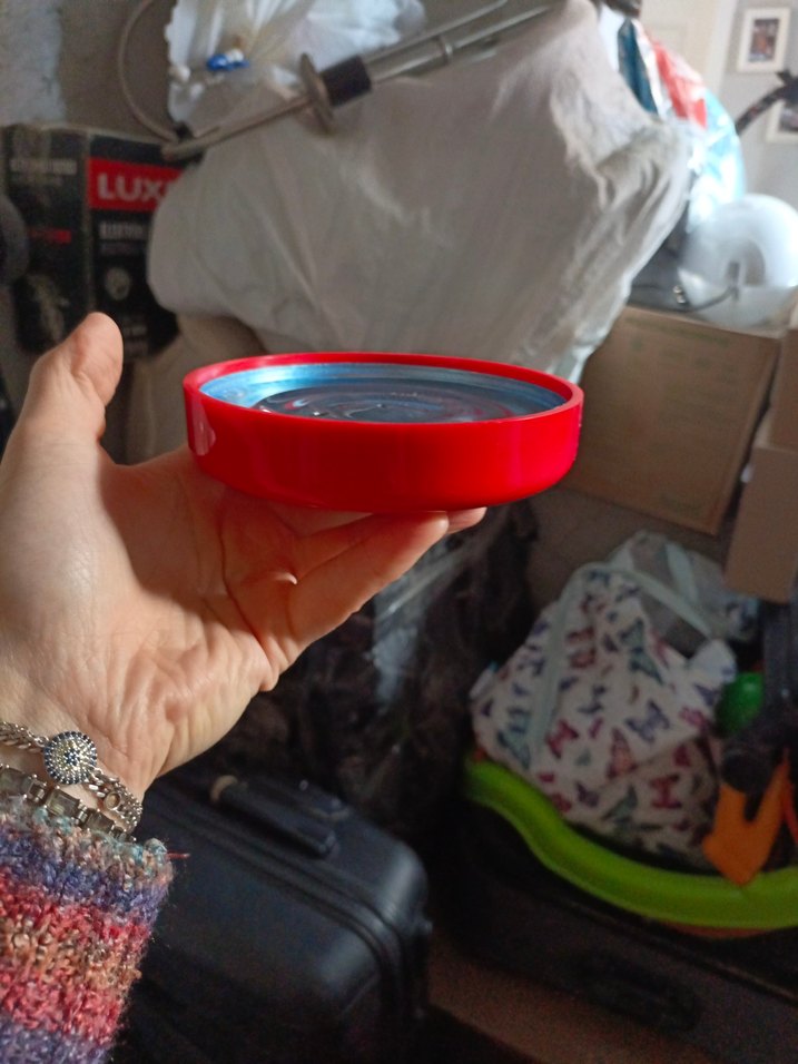 Renkli Kırmızı primanova kati sabunluk - Görsel 4