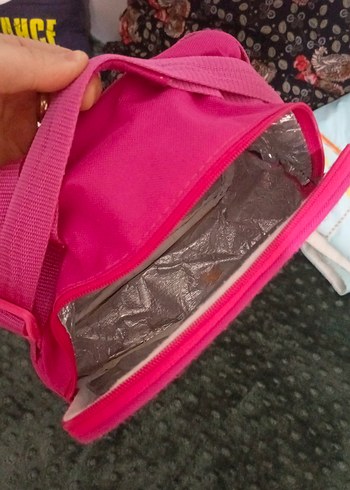 Pembe Barbie Çocuk Beslenme Çantası - Görsel 2