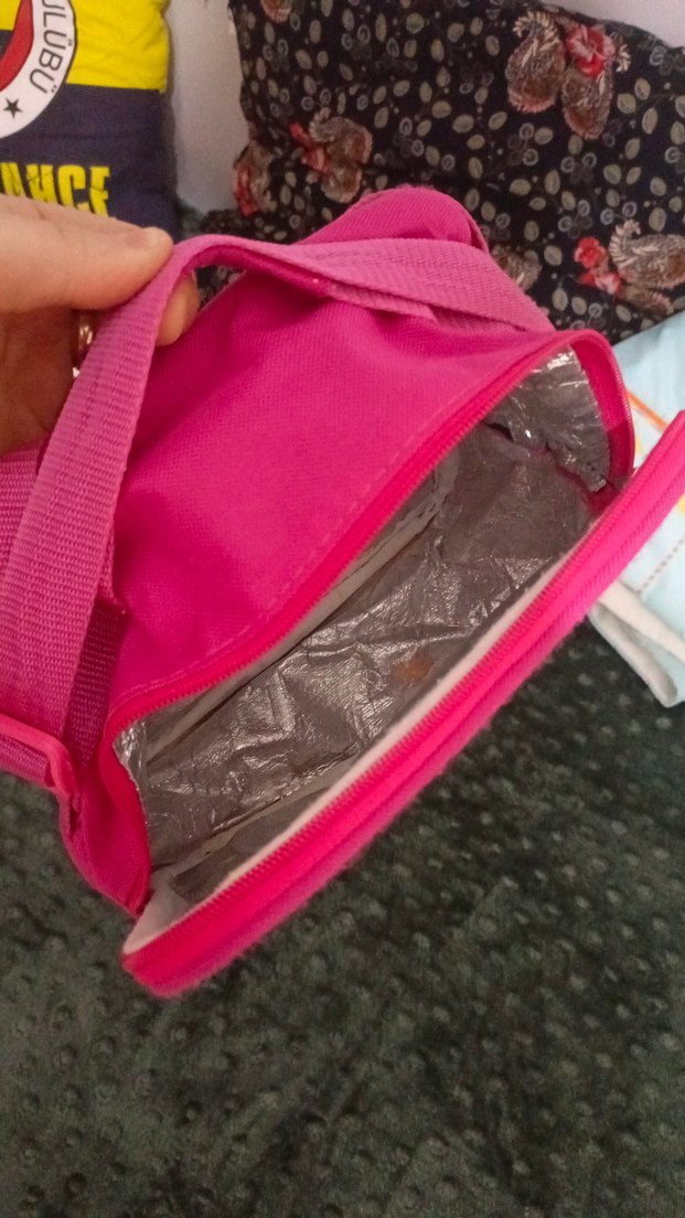 Pembe Barbie Çocuk Beslenme Çantası - Görsel 2