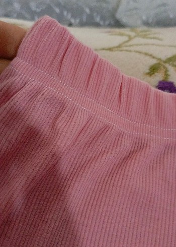 Pembe Rahat kesim çocuk pijama altı 4-5 yas - Görsel 3