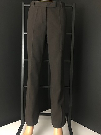 Kahverengi kumaş pantolon 