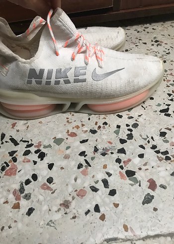 44 Beden beyaz Renk Beyaz Nike Bağcıklı Spor Ayakkabı