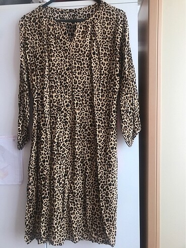 m Beden LEOPAR ELBİSE