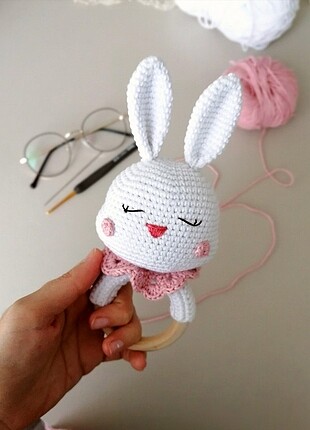  Amigurumi Tavşan Çıngırak