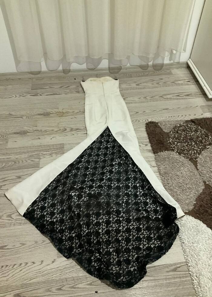 Beyaz abiye - Görsel 2