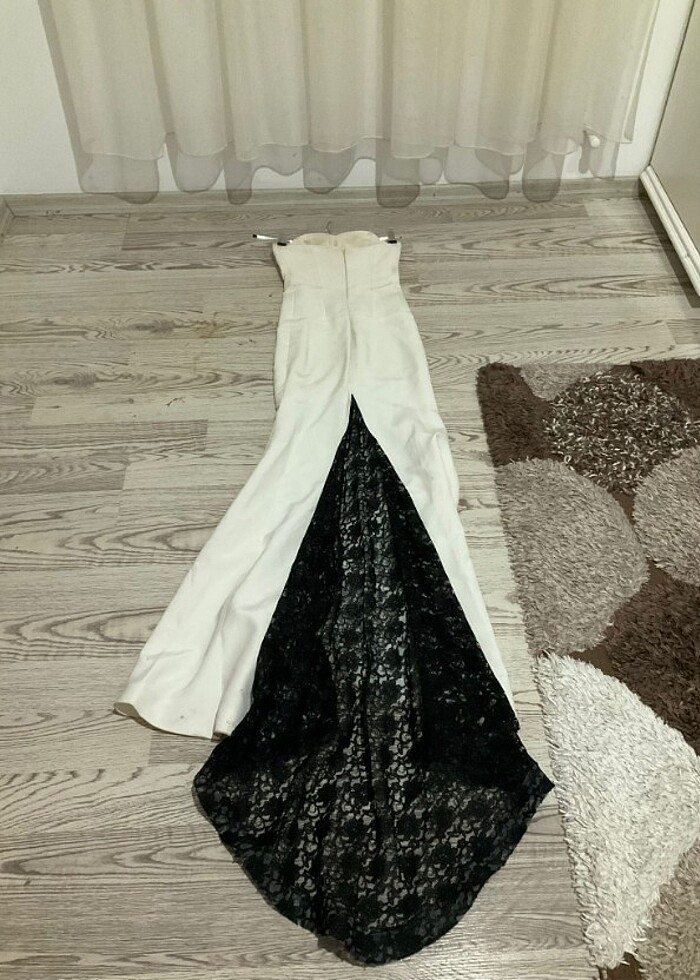 Beyaz abiye - Görsel 4