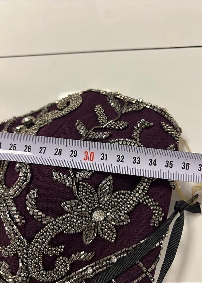 İthal taşlı abiye - Görsel 3