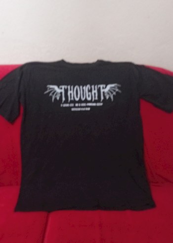 Siyah Baskılı Goth Hamile Tişörtü - Görsel 3