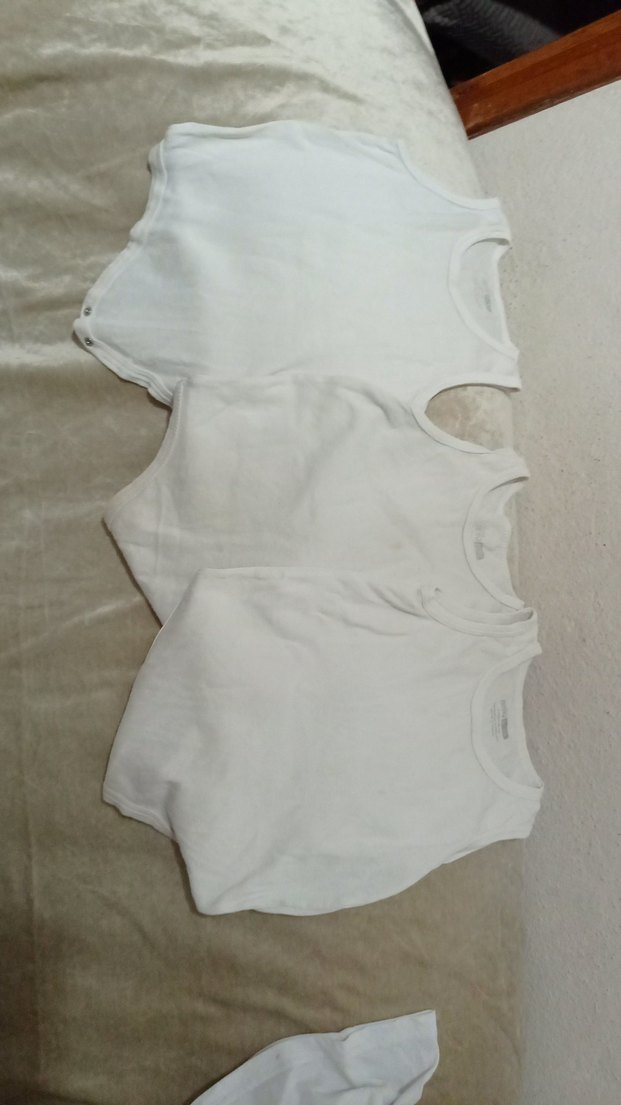 Beyaz Çocuk Atlet 3'lü Paket - Görsel 2