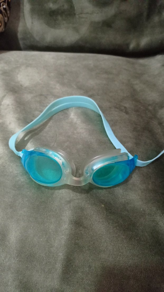Mavi Elastik Yüzücü Gözlüğü - Görsel 3