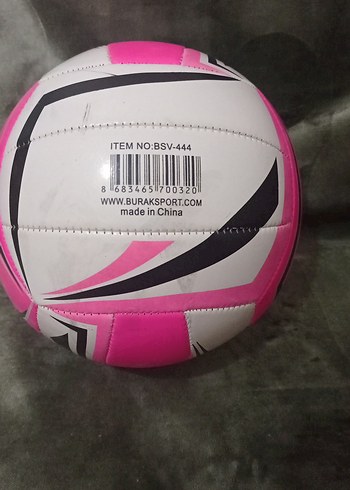 Renkli Pembe Voleybol Topu - Görsel 3