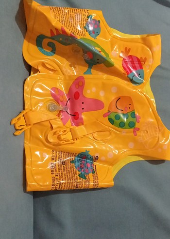 Çocuklar için Sarı Can Yeleği - Görsel 2